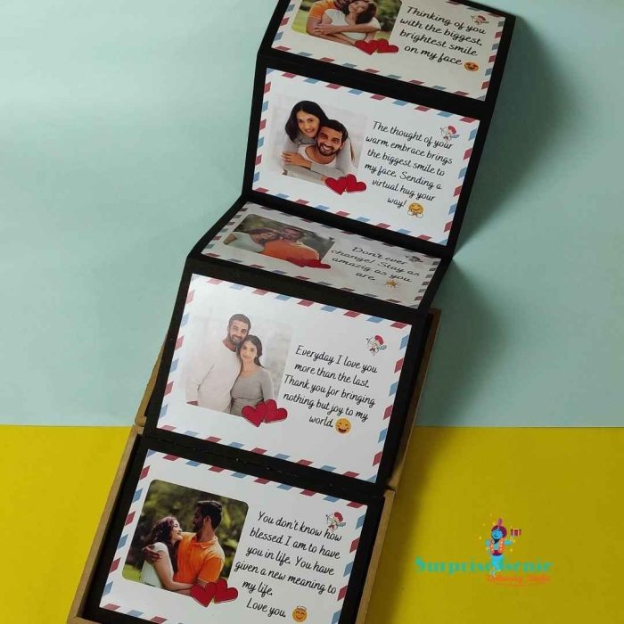 love ladder box personalized gift for valentine's day and anniversary